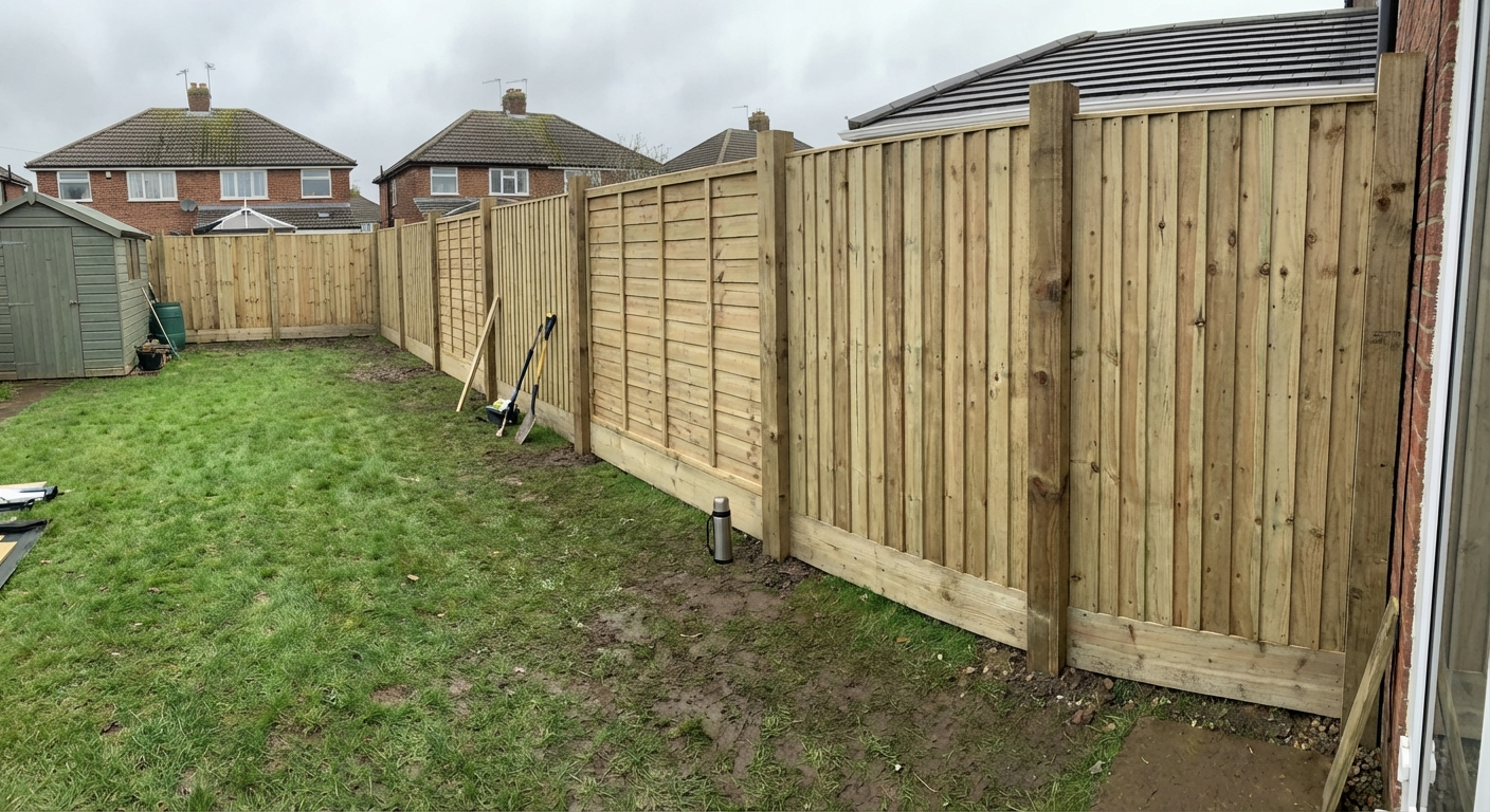 Composite decking with pergola