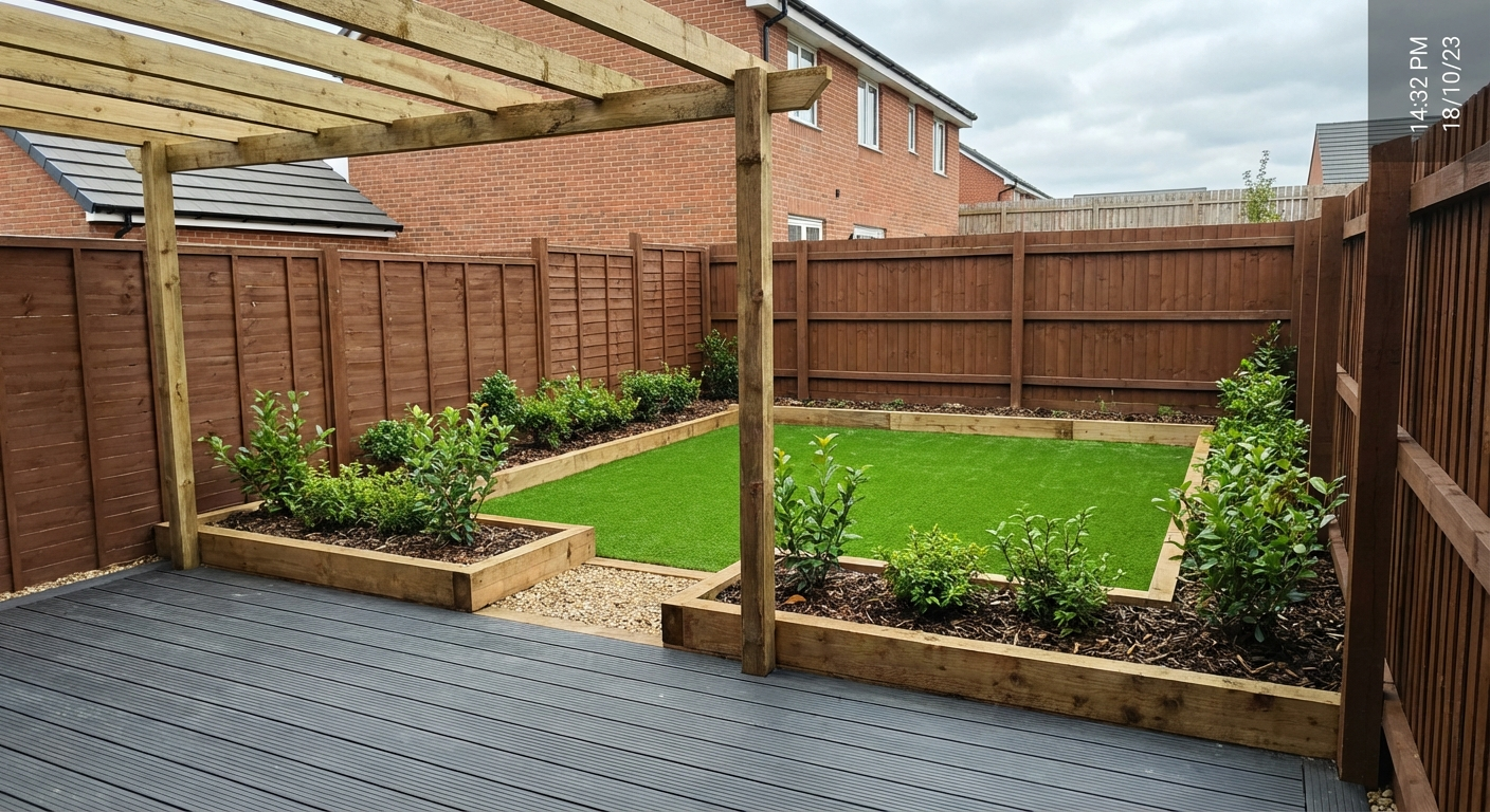 Garden renovation and makeover in Hampshire